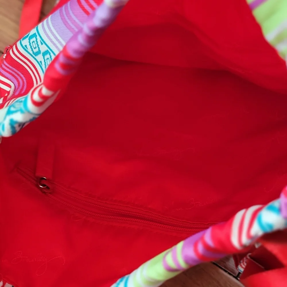 Vera Bradley Lighten Up Backsack - Serape  Paradise - Picture 7 of 7